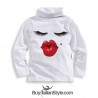 Girl knit turtleneck t-shirt "Pin-Up"