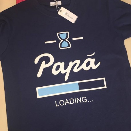 Papa 2019 Loading - Herren T-Shirt Produktbild-Vorschau 3