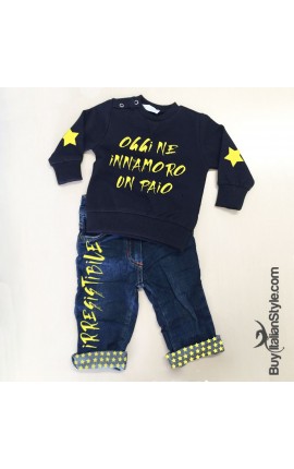 Jeans bimbo personalizzabile con nome