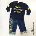 Jeans bimbo personalizzabile con nome
