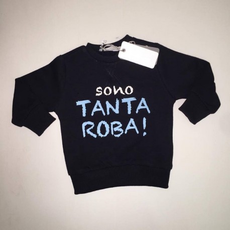 felpa bimbo/a stampata