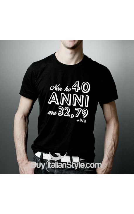 maglietta 40 anni