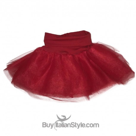 gonna tutù in tulle bimba e neonata