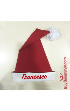 Cappellino BABBO NATALE personalizzabile