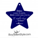 Addobbo stella Dolce come il miele duro come una roccia . Ti voglio bene nonno