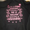 Felpa Donna - "Nata a NOVEMBRE"