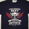T-shirt uomo mezza manica "Odio essere sexy ma sono un autista non posso farci niente"