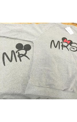 Couple Shirts Set "MR & MRS"