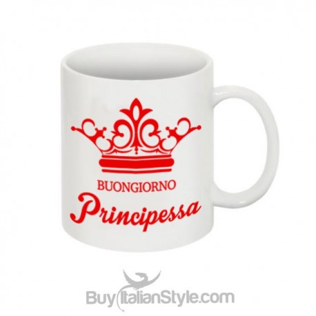 tazza buongiorno principessa