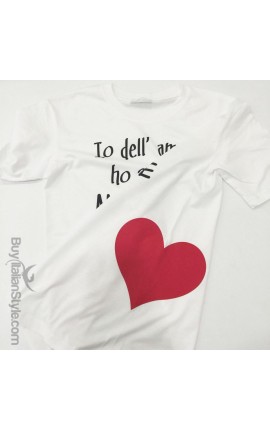 T-shirt donna manica corta "Chi sa farti ridere"