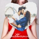 Cuscino a forma di cuore Personalizzabile con FOTO