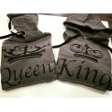 Felpa con cappuccio Uomo "King"