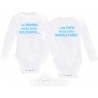 Customizable newborn bodysuit "FAN OF YOUR TEAM *"