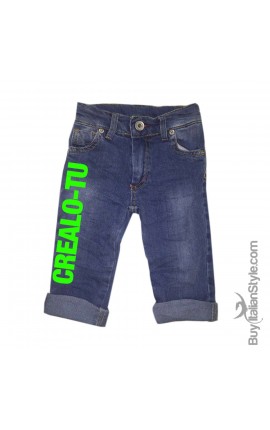 Jeans bimbo personalizzabile 