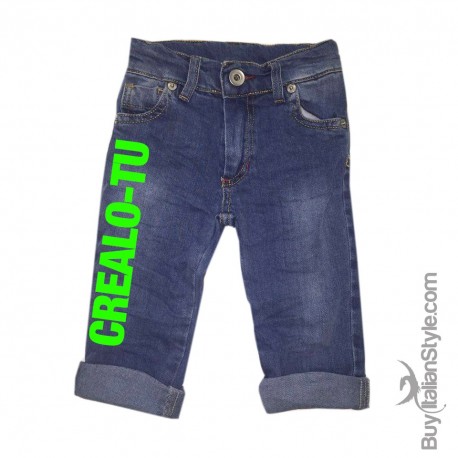 Jeans Bimbo NAME IT | Denim Morbido Con Vita Regolabile E Slim Fit | Blu E X-Slim Fit Per Bambini