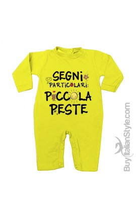 Tutina neonato "Piccola peste"