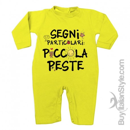 Tutina neonato "Piccola peste"