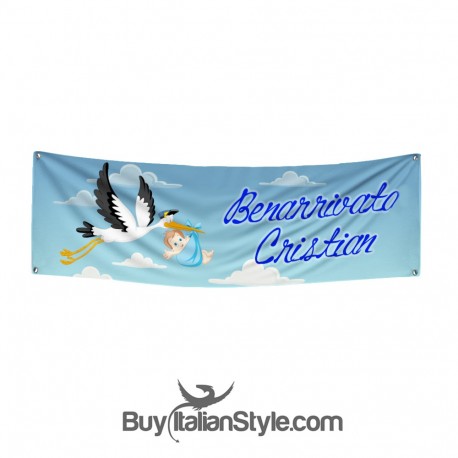 Customizable newborn banner