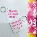 Portachiave personalizzabile con dedica