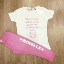 T-shirt bimba mezza manica  non so come abbiano fatto questi due a farmi così bella