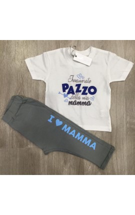 Pantaloni alla turca "I love mamma"