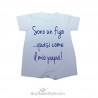 Pagliaccetto "Sono un figo quasi come il mio papà"