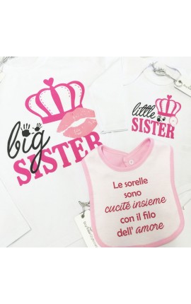 abbigliamento abbinato per sorelle