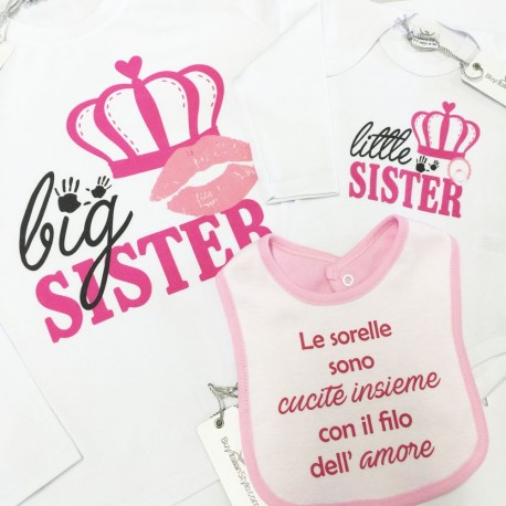 abbigliamento abbinato per sorelle