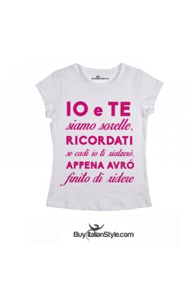 maglietta sorella maggiore