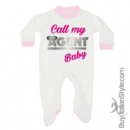 Tutina invernale o estiva a scelta "Call my agent baby"
