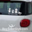 3 Personaggi adesivi a scelta personalizzabili