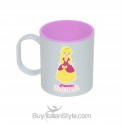 Deliziosa tazza di plastica infrangibile personalizzabile