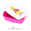 Porta pranzo e merende "Princess" personalizzabile con nome
