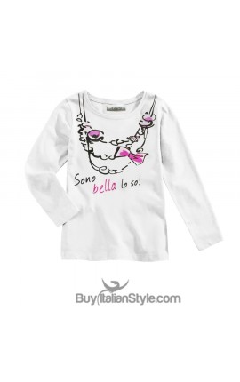 T-shirt bimba "Non posso uscire con te papà non vuole"