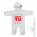 Tuta intera in felpa personalizzabile