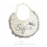 Bavaglino Organza PERSONALIZZABILE con nome