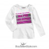 Maglia bimba  "ho provato a fare la brava ma poi mi sono annoiata"