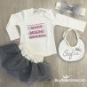 T-shirt bimba "Non posso uscire con te papà non vuole"
