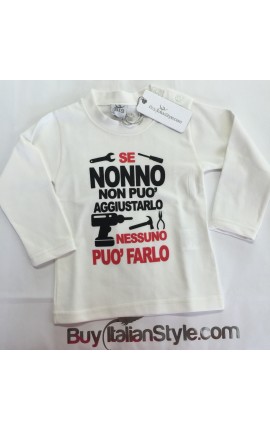 Baby T-shirt "If your grandfather can not fix it, no one can do it