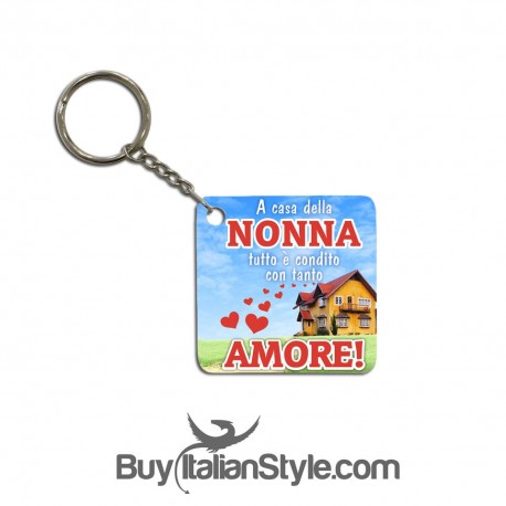 Portachiave personalizzabile con dedica