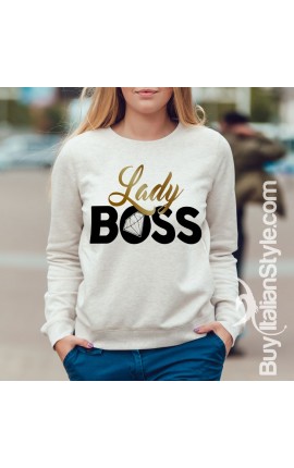 Felpa Donna - "Lady boss"