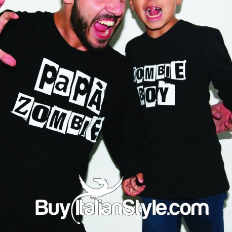 T-shirt  uomo zombie 