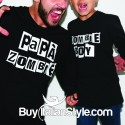 T-shirt  uomo zombie 