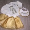 T-shirt bimba "Non posso uscire con te papà non vuole"