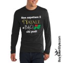 Maglia Uomo "Non aspettare il Natale si baci chi può"