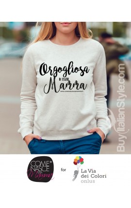 Felpa Donna - "Orgogliosa di essere Mamma"