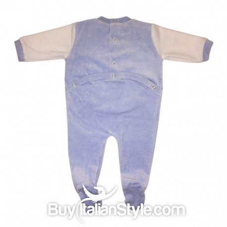 Chinille newborn all in one "of course I'm cute...look at my daddy"