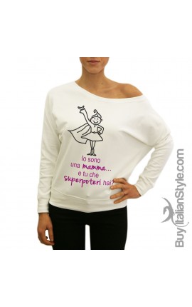 Women's sweatshirt "I’M A MUM WHAT IS YOUR SUPERPOWER?"