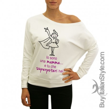Women's sweatshirt "I’M A MUM WHAT IS YOUR SUPERPOWER?"