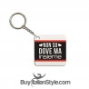 Portachiave personalizzabile con dedica